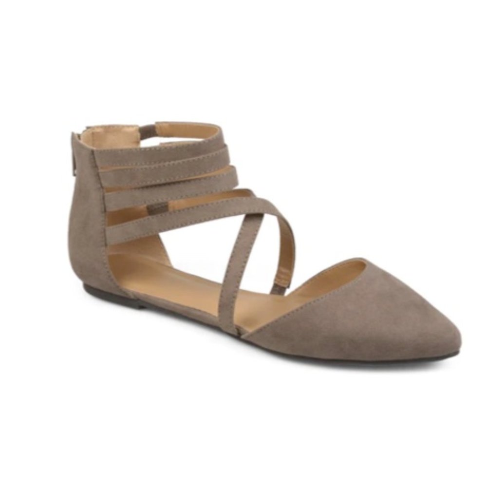 NWT Taupe Flat / Work Shoe Size 10